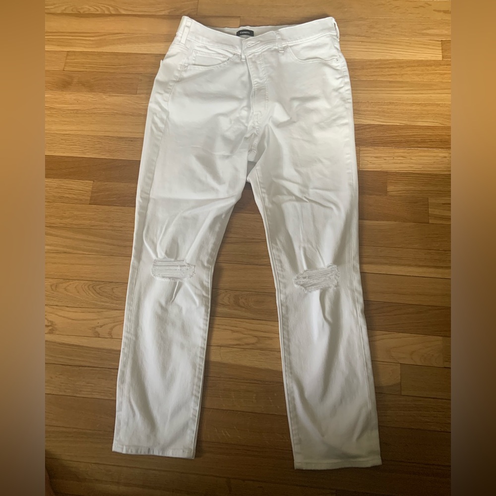 Brand New White Express Jeans